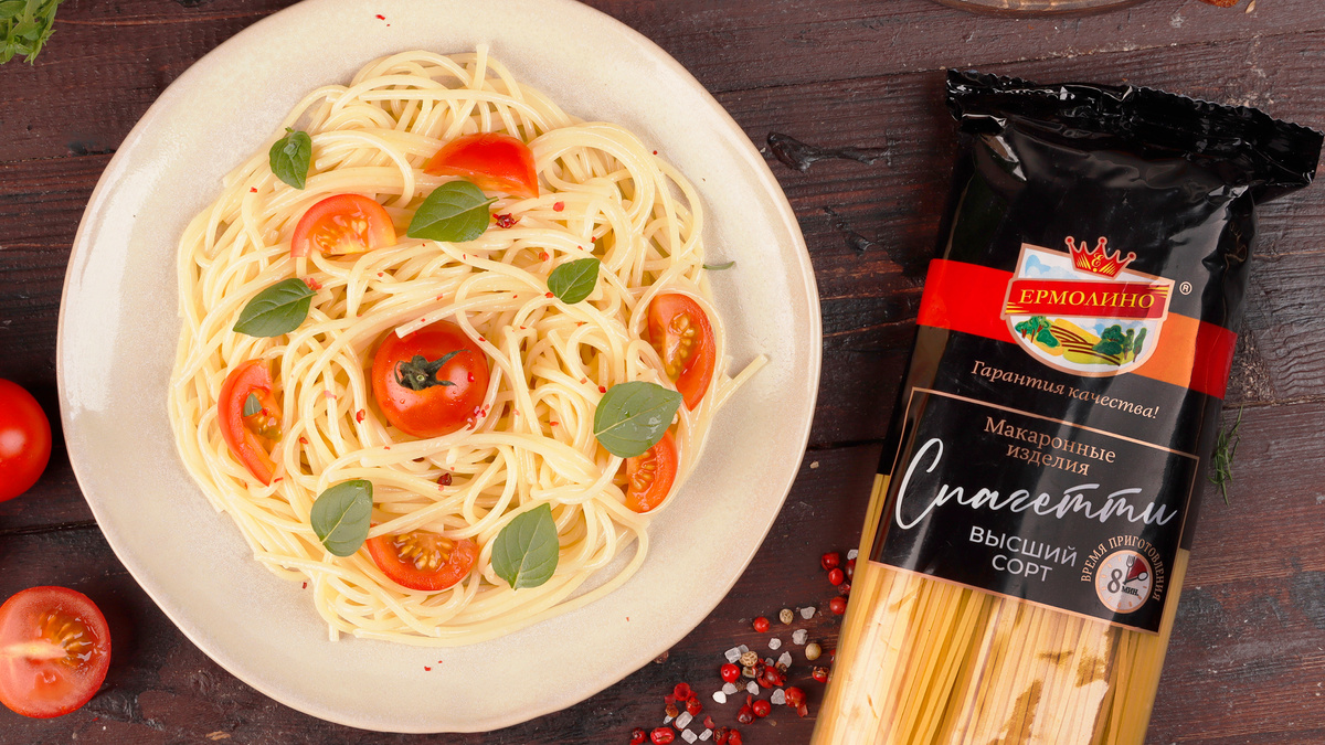 Спагетти ТМ «ЕРМОЛИНО»