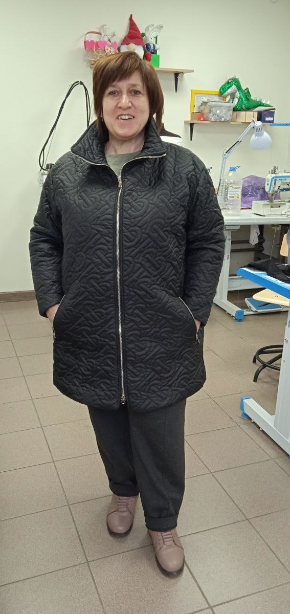 Куртка  из стежки