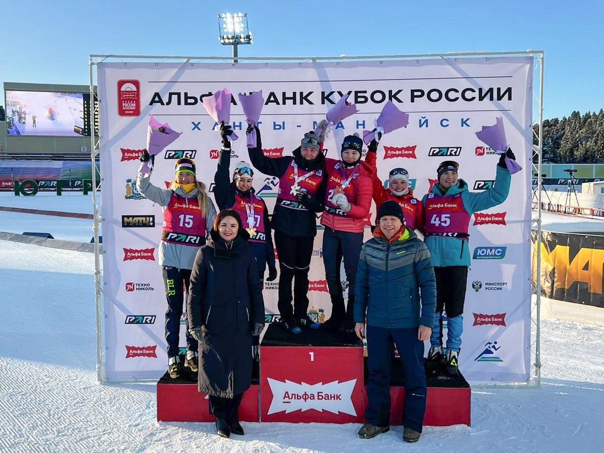    На этапе Кубка России по биатлону в Ханты-Мансийске определились первые победители