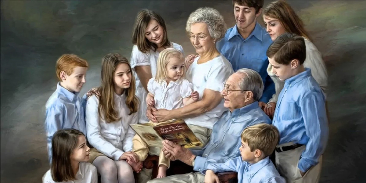 Семья обеспечивает связь поколений