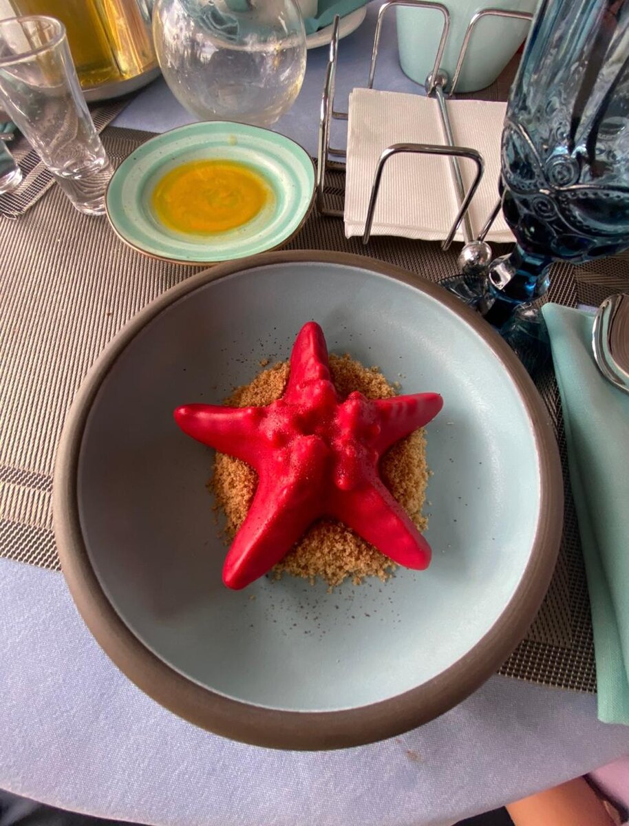 Десерт Звезда. Стоимость 800 рублей