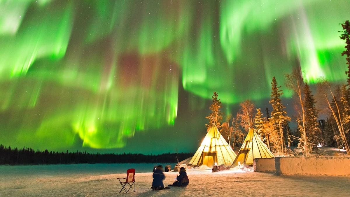 Магнитные бури: Северное сияние