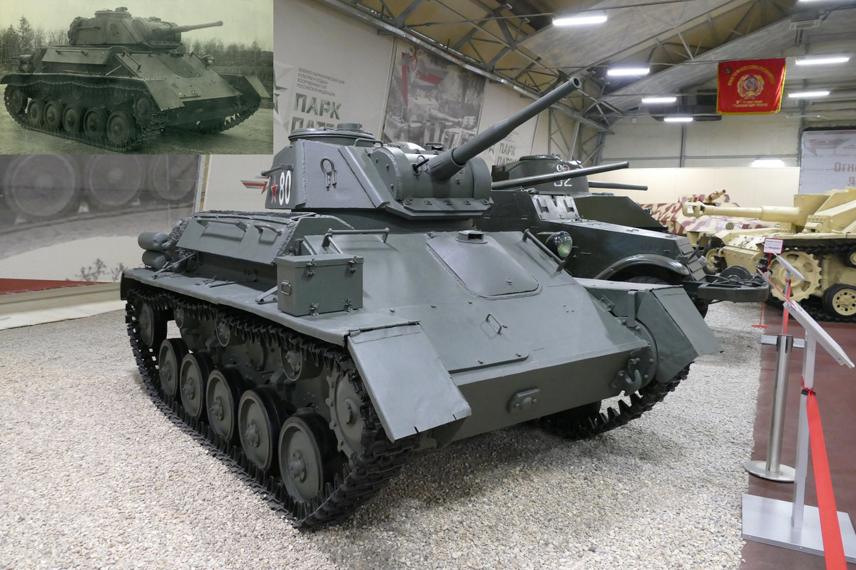 Нынешнее состояние танка, и каким он был в 1944 году.
