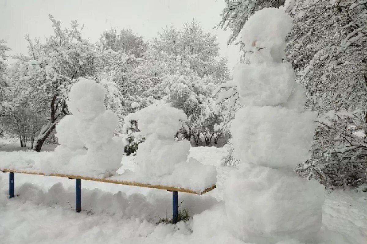    В предстоящие выходные в Удмуртии ожидается похолодание до -15 °С