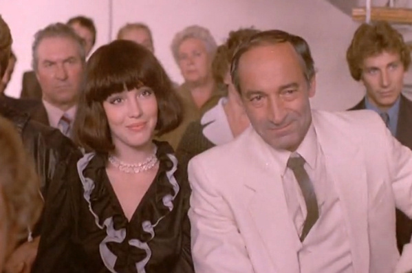 Анна Самохина и Валентин Гафт. Кадр из фильма