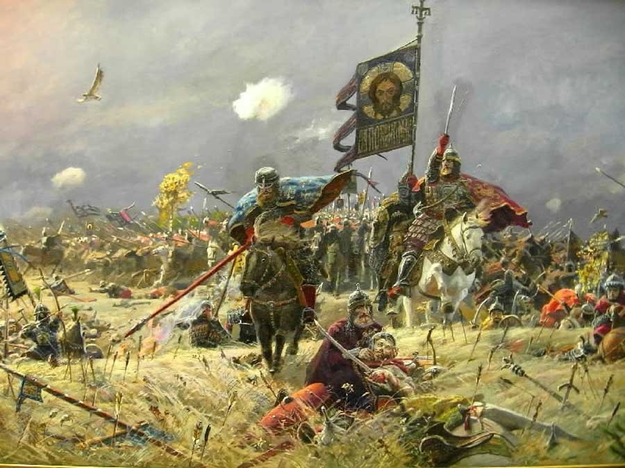 После битвы на Куликовом поле.
