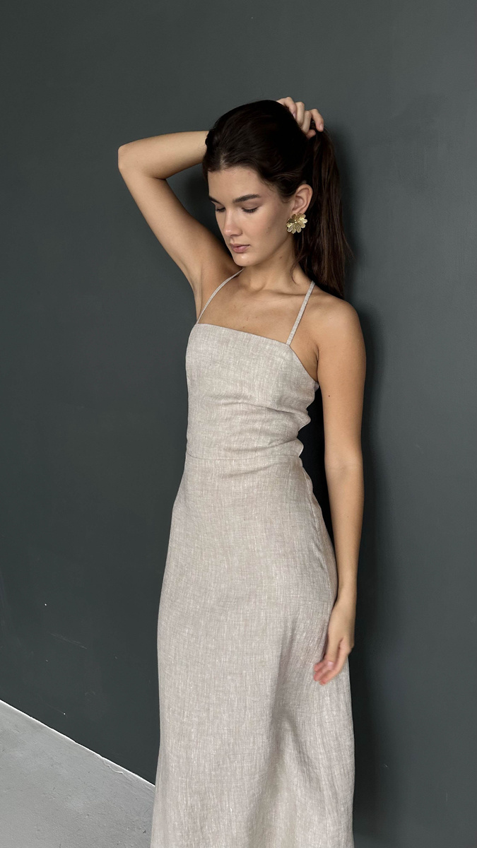 Платье изо льна QUALITY