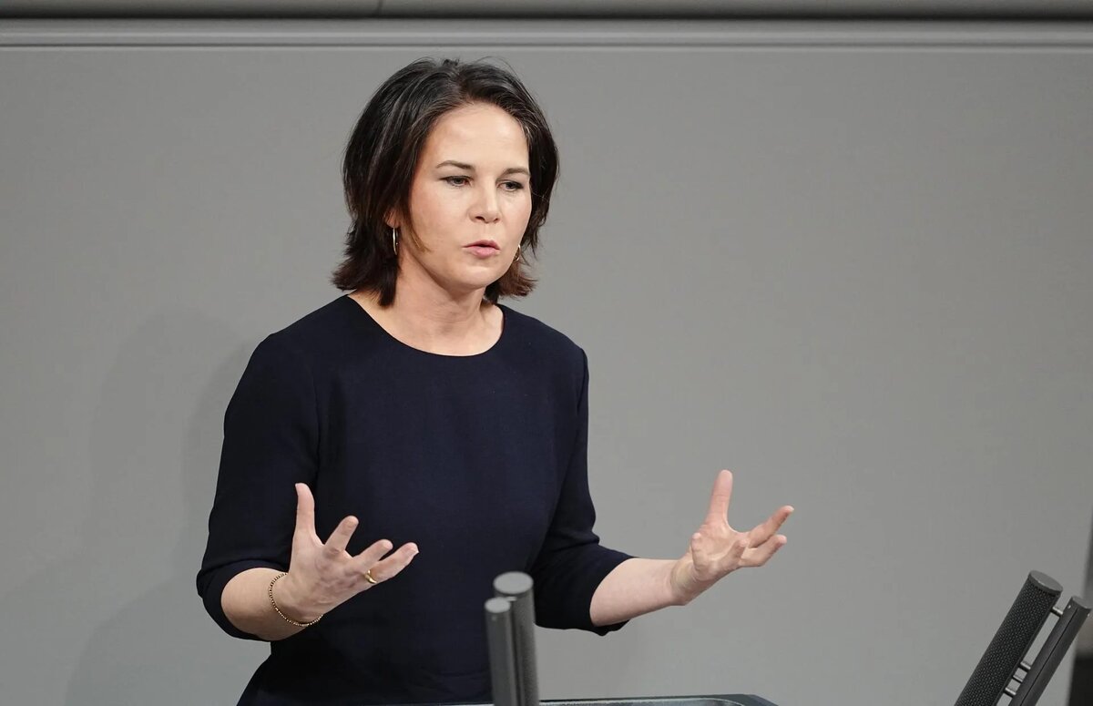 Фото: Глава МИД Германии Анналена Бербок. Kay Nietfeld/dpa/Global Look Press