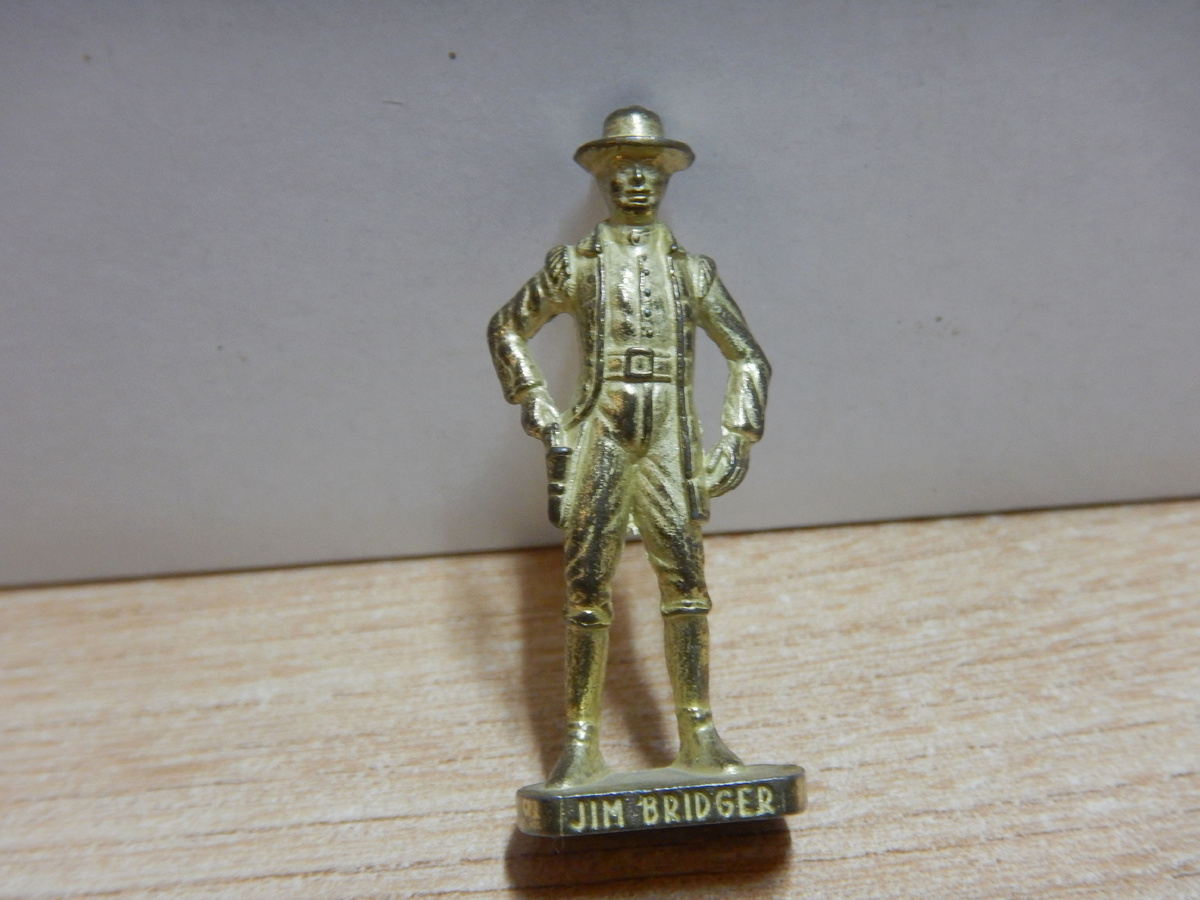 Миниатюра Jim Bridger из серии "Знаменитые ковбои". Вид спереди. 