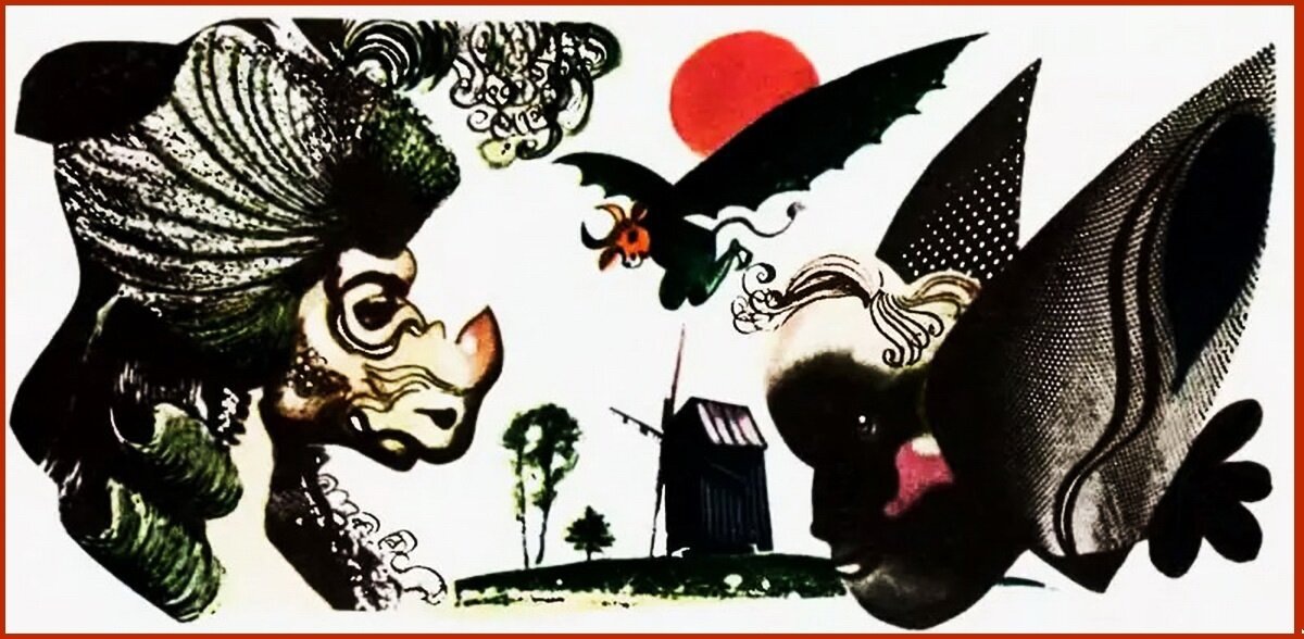 Иллюстрация к статье И. Варшавского в «Технике-молодёжи», №6, 1973 г.