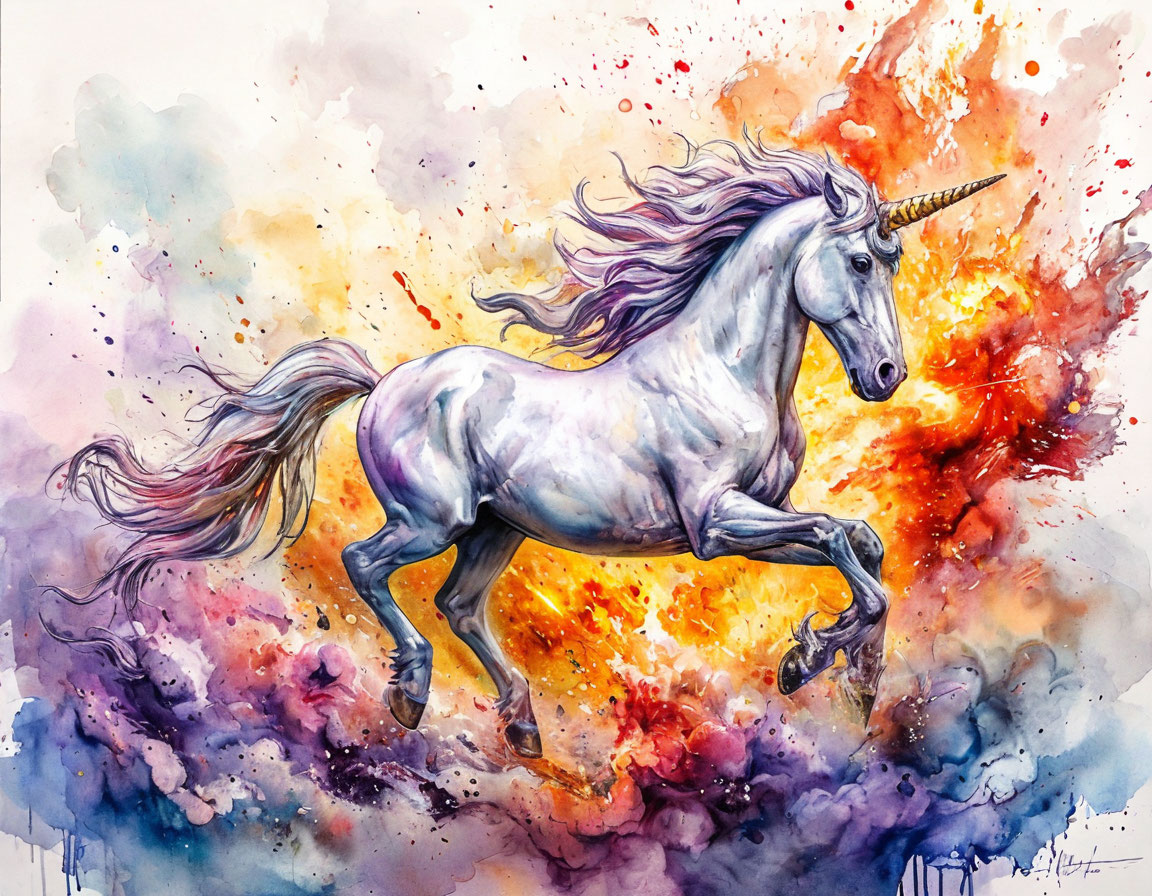 Единорог - символ Uniswap