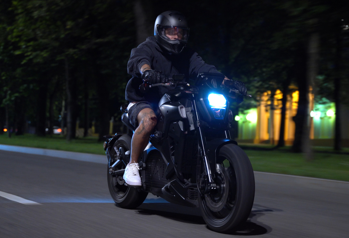 Электромотоцикл Alrendo TS Bravo