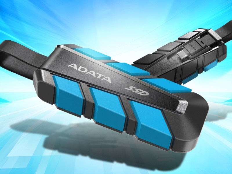   ADATA представила защищённый SSD со встроенным кабелем