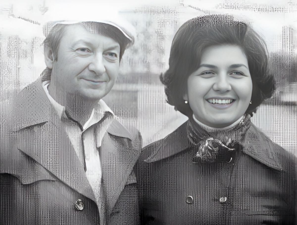 Георгий Вицин и Тамара Мичурина