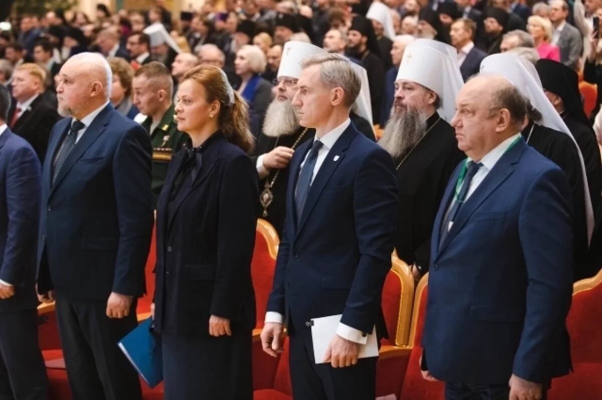    Василий Анохин участвовал в работе 38 Всемирного Русского Народного Собора