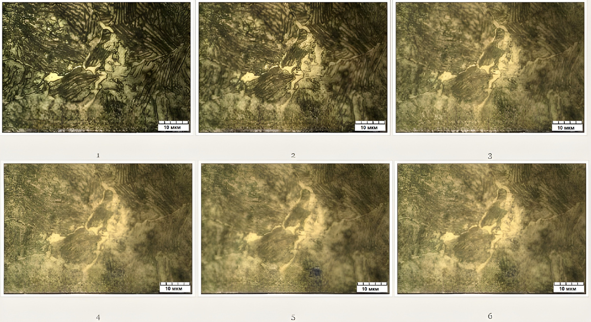Рис. 2 Заэвтектоидная зона цементованного слоя армко-железа.