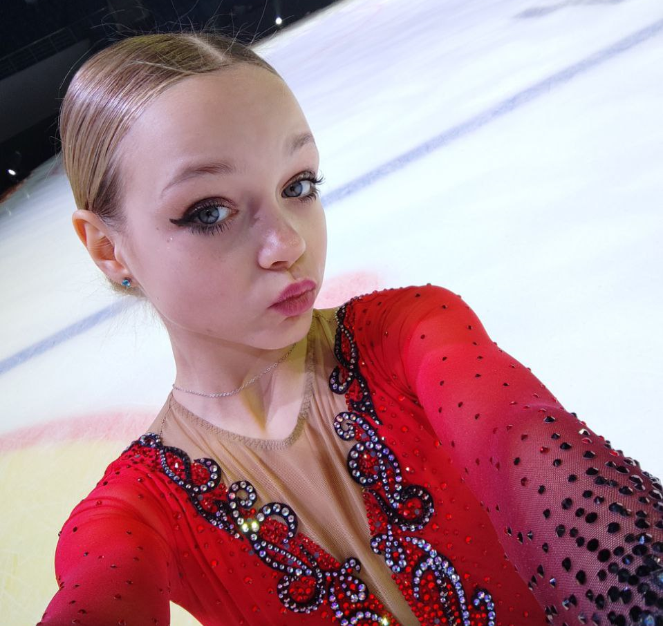 Елена Костылева. Фото: телеграм-канал фигуристки Елены Костылевой.