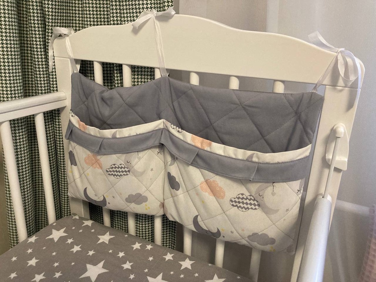 Кармашки на кровать. Фото автора