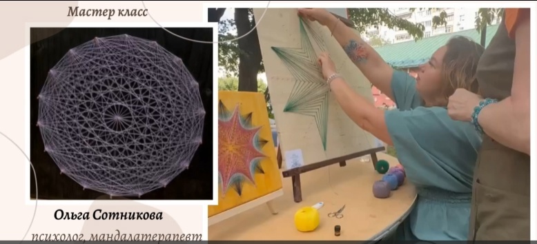 Мастер-класс по мандалаплетению. Мандалатерапевт Ольга Сотникова