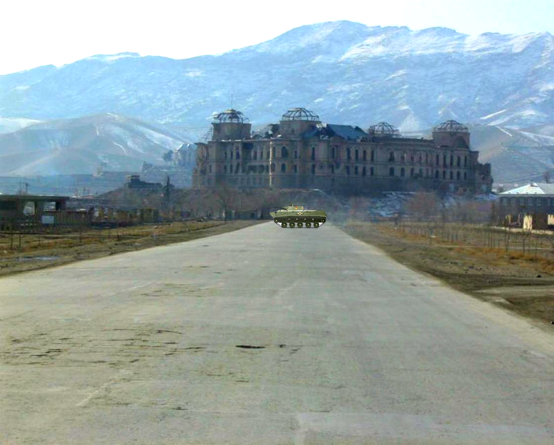 Равилка. Пост, где остановили Мерседес...