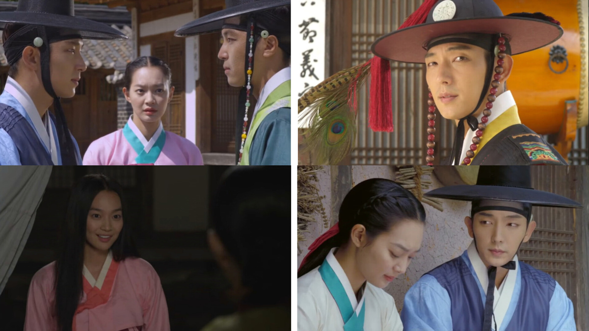 кадры из дорамы «Аран и магистрат» 