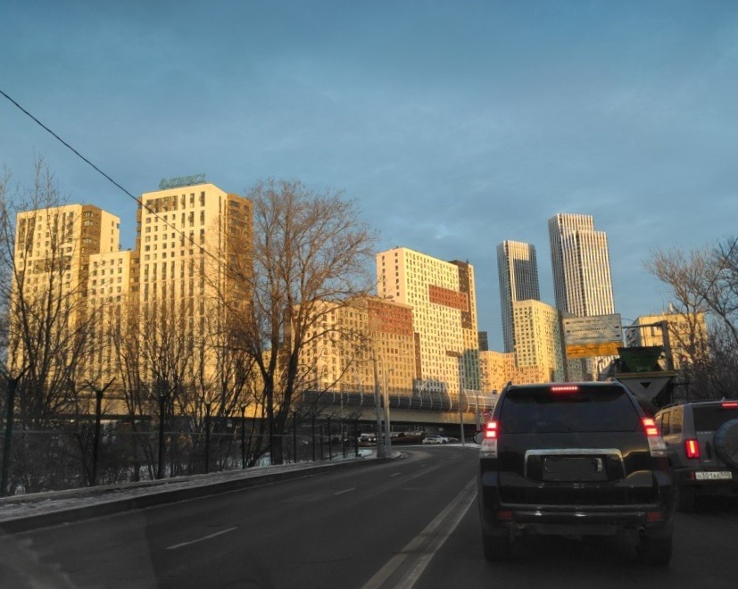 На неделе у нас было солнце. Золотом по верхам!