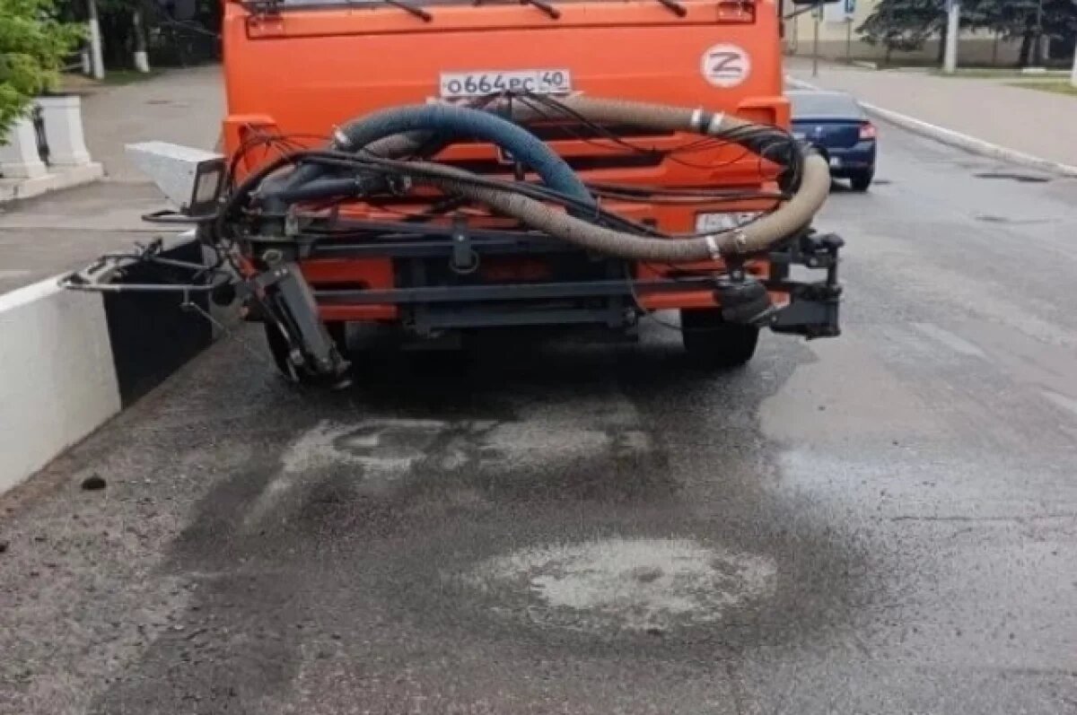    В Калуге дороги продолжат ремонтировать и зимой