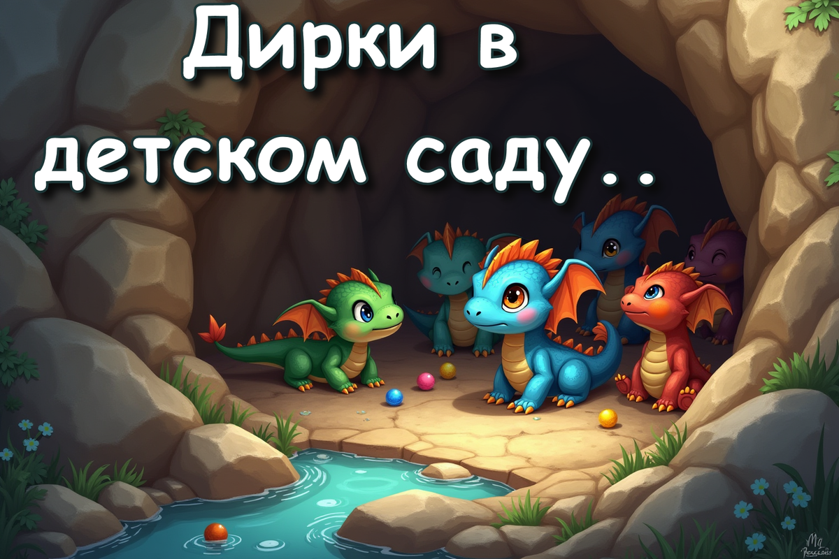 сад для маленьких дракончиков