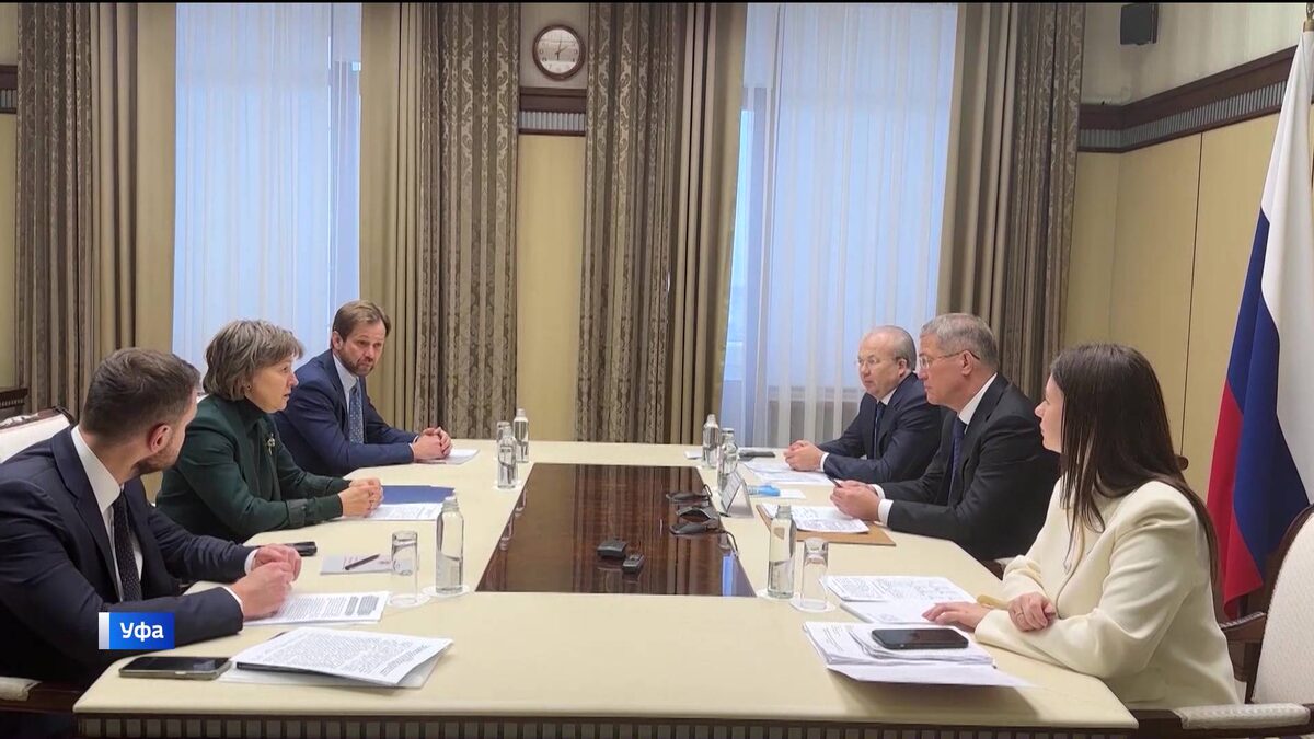    Глава Башкирии Радий Хабиров провел рабочую встречу с гендиректором Российского экспортного центра