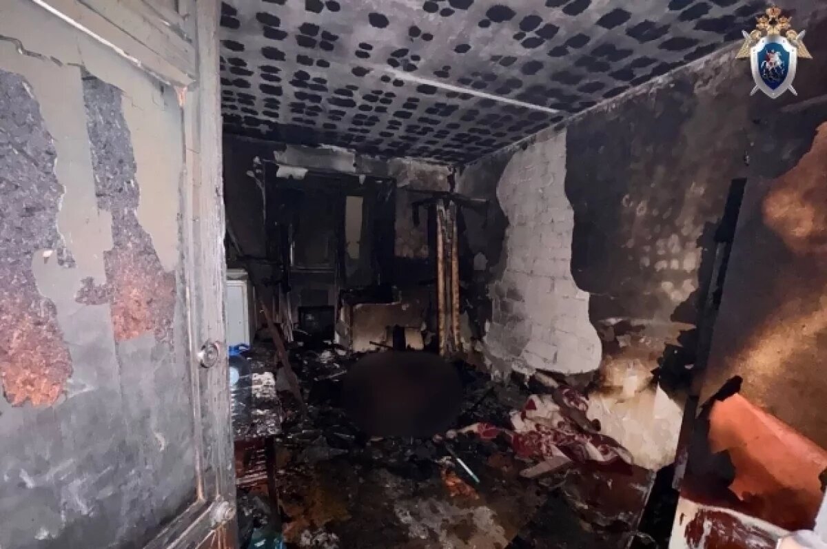    Маломобильный мужчина не смог выбраться из горящей квартиры