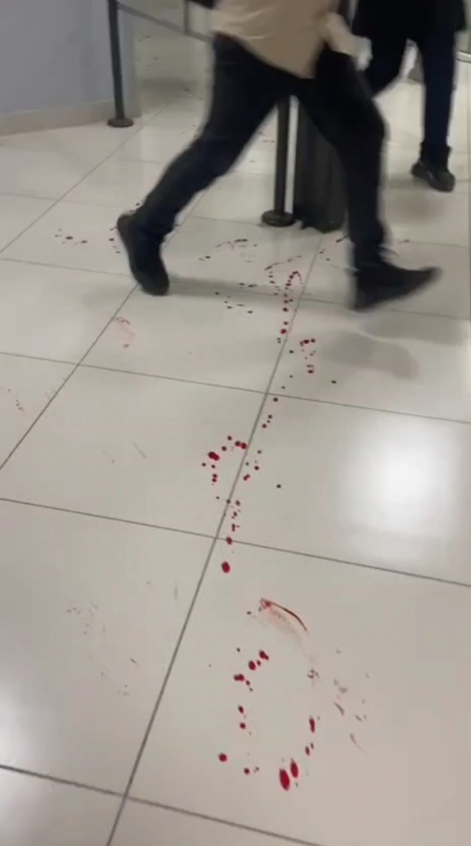 Скрин из видео с места происшествия