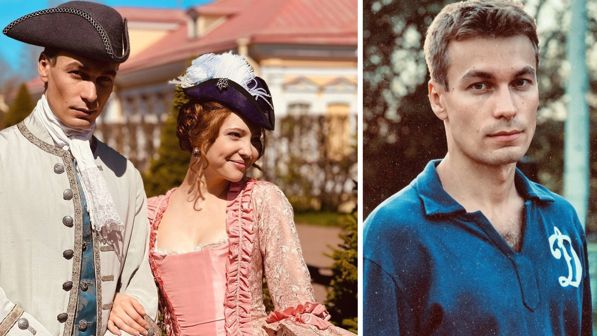 Кирилл Кузнецов. Слева в фильме "Елизавета", 2021 год. Справа в фильме "Одиннадцать молчаливых мужчин", 2022 год