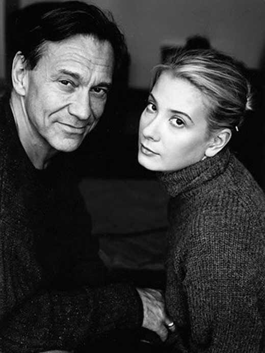 Андрей Кончаловский и Юлия Высоцкая. / Фото: www.stuki-druki.com