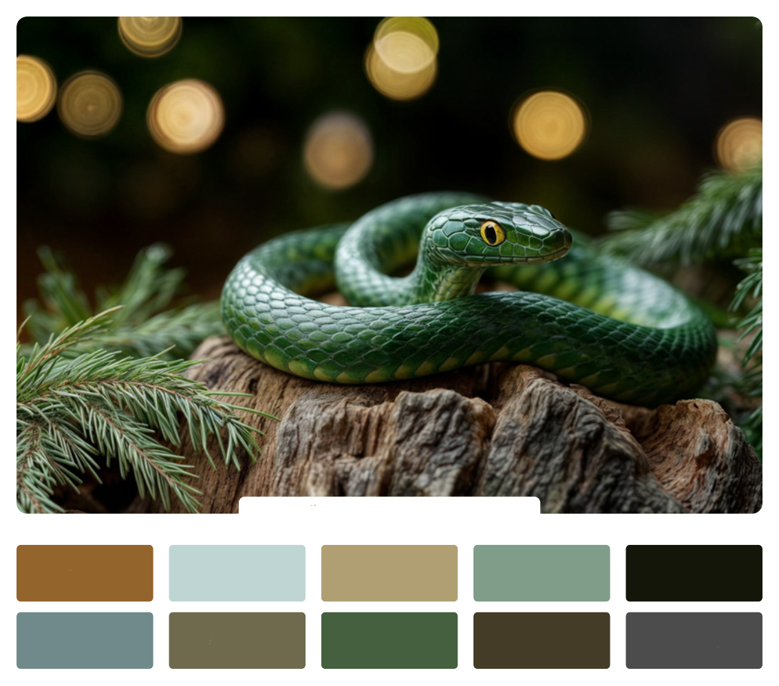                                                           Цветовая палитра 2025 года