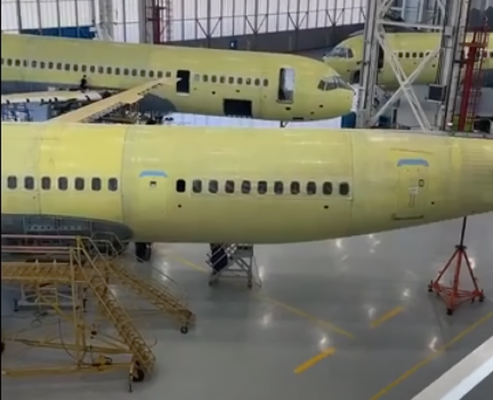 Сборка МС-21-310 на ИАЗ