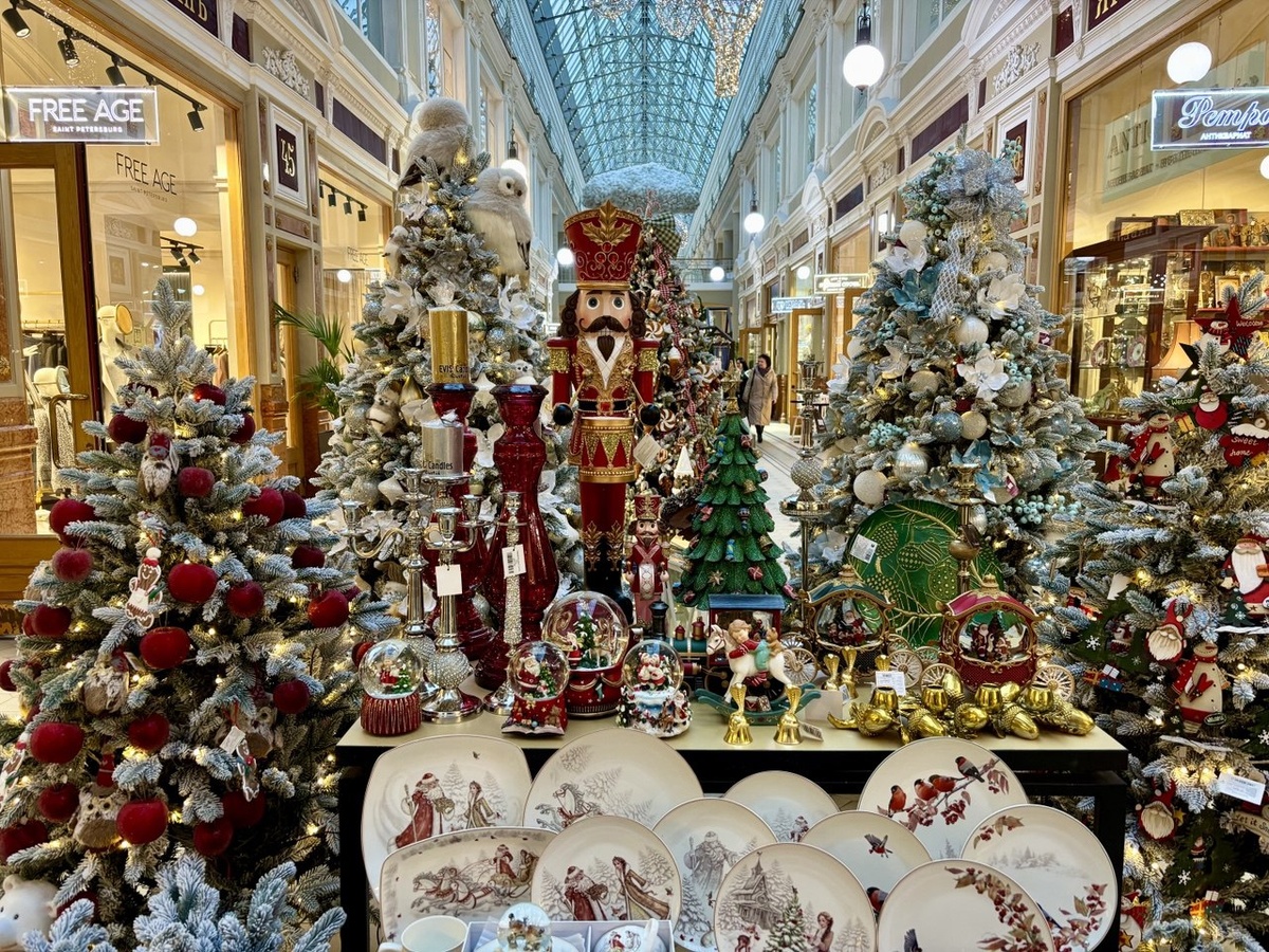 Ярмарка в Пассаже, Санкт-Петербург, Невский проспект. Фото автора