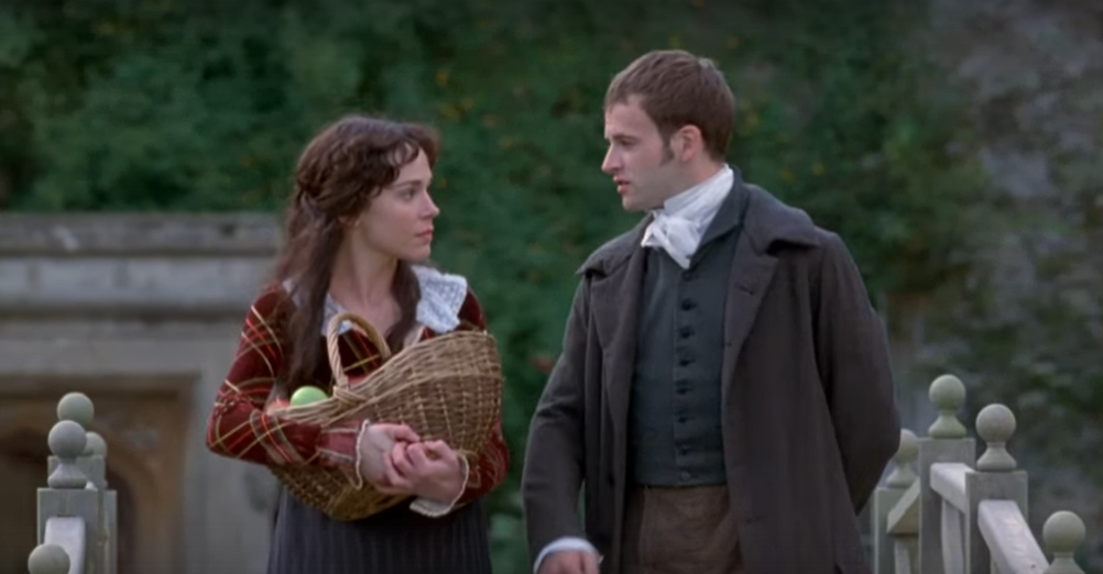 Фанни и Эдмунд. Влюбленная пара. Ну как - НАПОЛОВИНУ влюбленная.