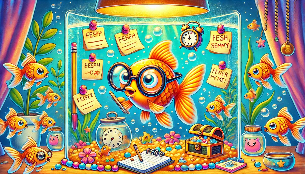 Золотая рыбка — забывчивая голова?