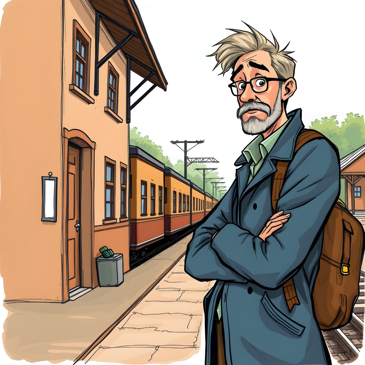 Таким увидела главного героя нейросеть. Похоже?