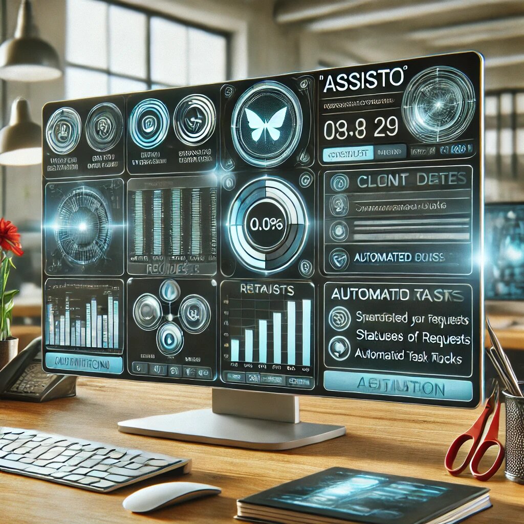 Панель управления "Асисто", синхронизирующая данные с CRM