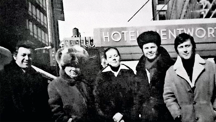 Кобзон, Леонов, Сенчина, Лещенко, Винокур на гастролях в США. 1980 год