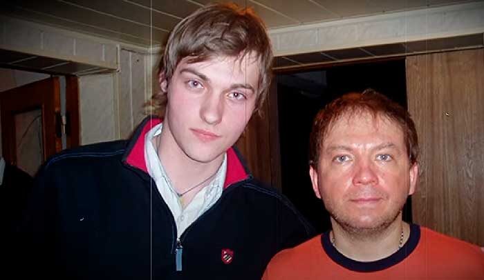Андрей Федорцов с сыном