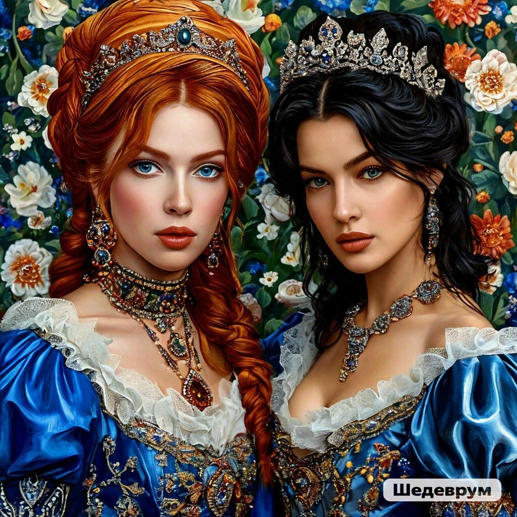 Две сестры. 