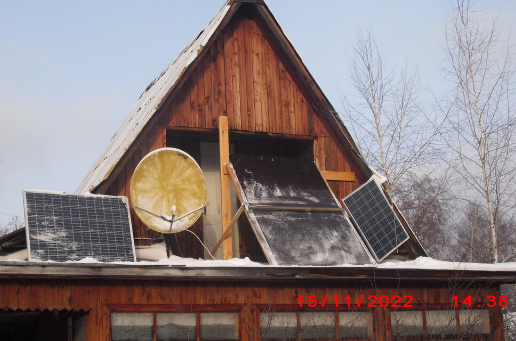 Мощность наблюдаемой солнечной электростанции по панелям 500 ватт