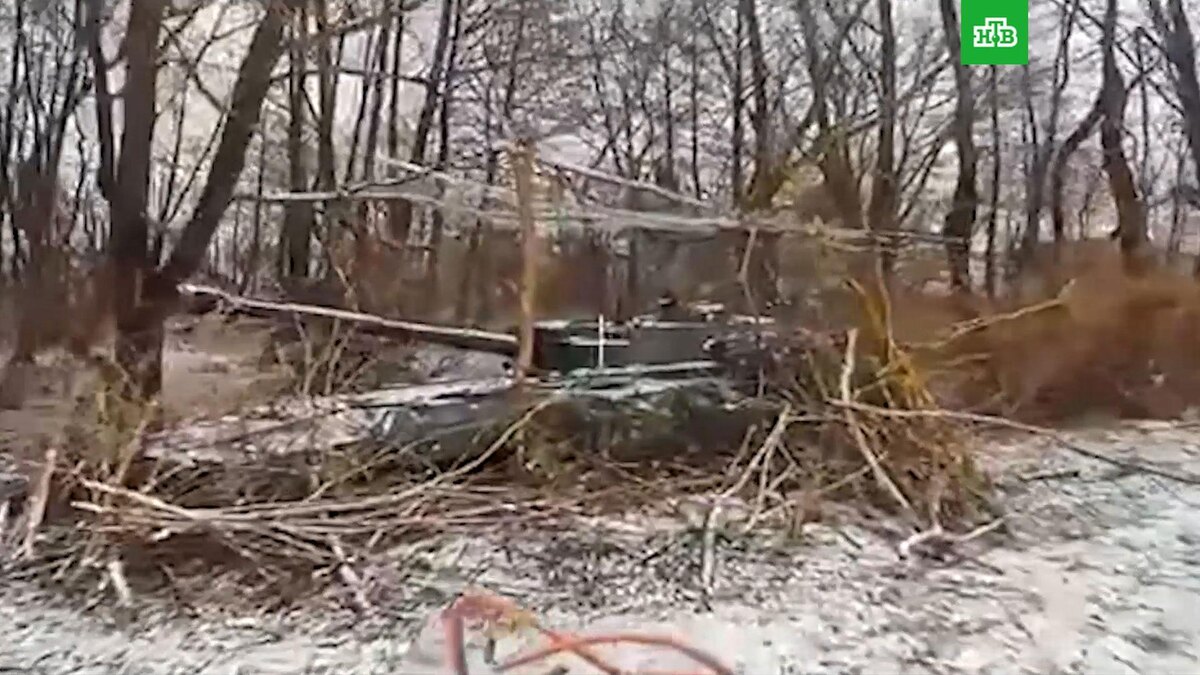    Украинскую самоходку взорвали FPV-дроном в курском приграничье