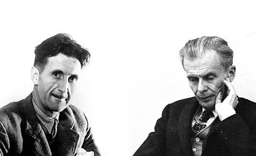 Джордж Оруэлл, Олдос Хаксли.Фото Яндекс картинки