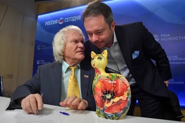    Юрий и Дмитрий Куклачевы. / Сергей Киселев / АГН Москва