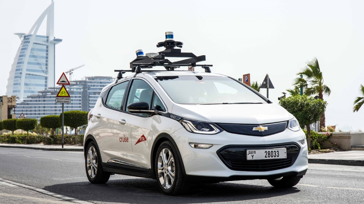 Беспилотное такси в Дубае 