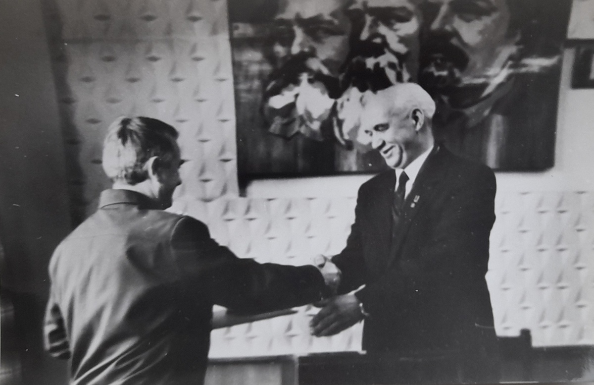 Гоша у себя на кафедре в СИНХе