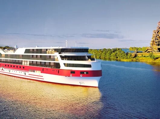    круизный лайнер проекта "Карелия" // фото: vodohod.com